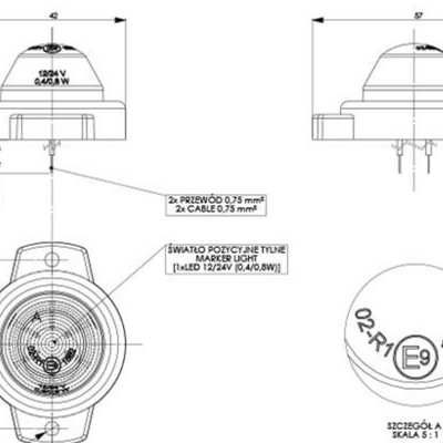HP 359 LAMPA FI35 CRVENA
