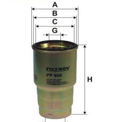 Filter goriva Filtron PP 950
